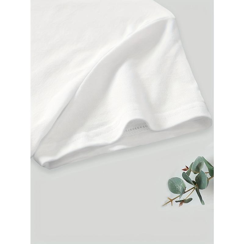 European Sizes Women's Casual Short Sleeve T-Shirt with Vibrant Butterfly & Floral Animal Print, Round Neck