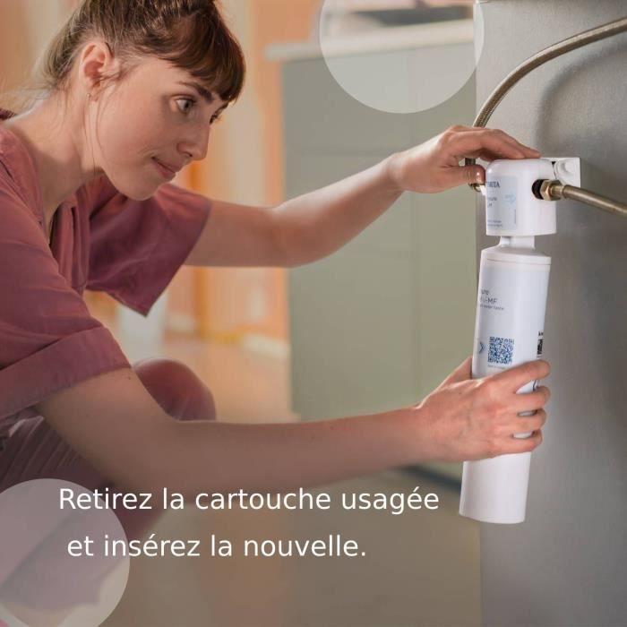 Système filtration à eau BRITA - MyPure Slim - Cartouche de rechange - Jusqu'à 1 an d'eau filtrée