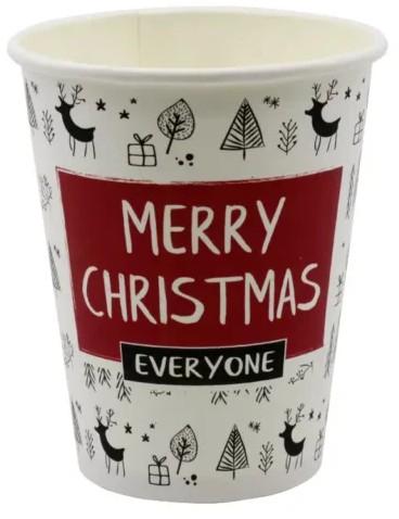 Christmas Paper Cups Merry Christmas