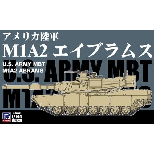 Pit Road 1/144 SGK Series American M1A2 Abrams, 68.2mm Long, Plastic Model Kit SGK13