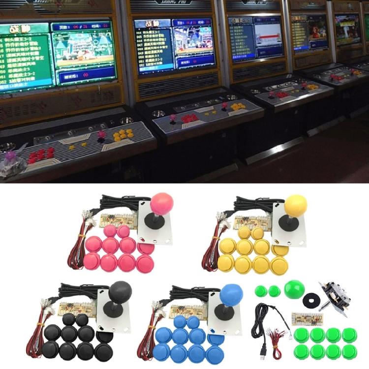 DIY Raspberry Pi Controller DIY Arcade Joystick LED Arcade Buttons for Players