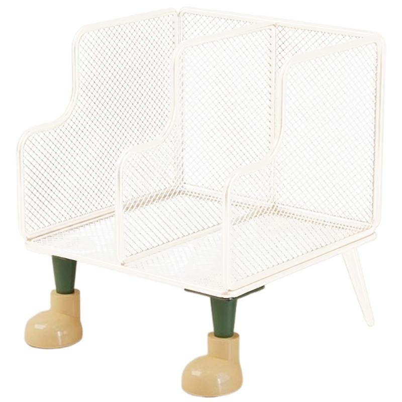 

Space Saving Modular Book Holder Not Slip Base Regulable Shelves Delicate Workspaces Organization белый