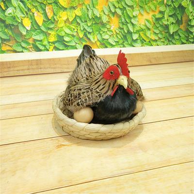 Decorative Chicken Figurine for Garden And Outdoors