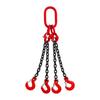 Single-Leg Double Hook G80 Manganese Steel Chain Sling Set