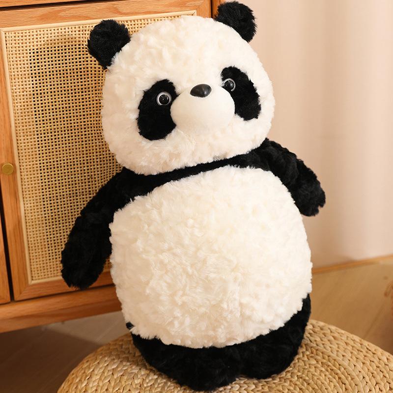 Cartoon Cute Giant Panda Doll Plush Toy National Treasure Black And White Panda Doll Children'S Rag Doll Birthday Gift