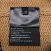 Prada [Domestic Regular] P25G51 S191 Cashmere Logo Design Knit Tops 40 Beige / blueUsed