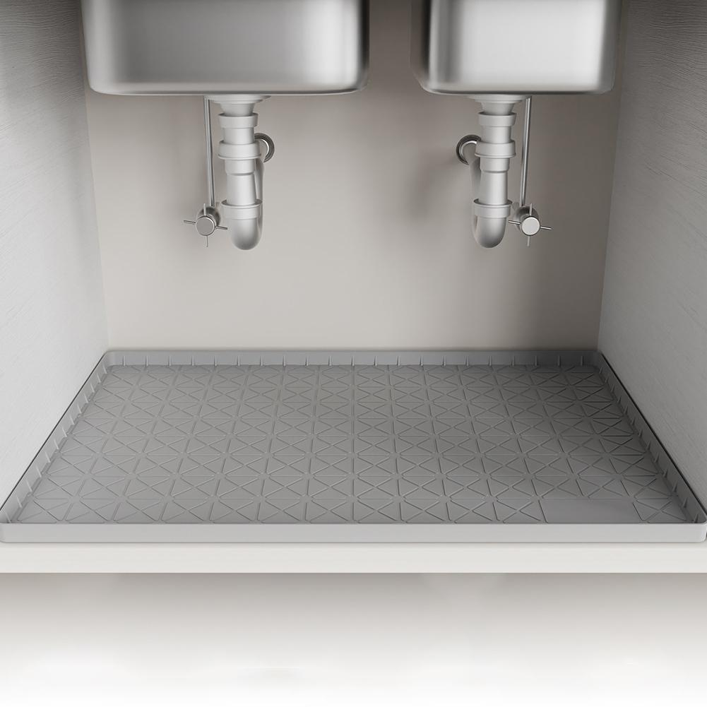 Bathroom Storage Solution Under Sink Mat Kitchen Protector Environmentally Friendly Sink Mat Cleaning Mat Versatile For Home Use