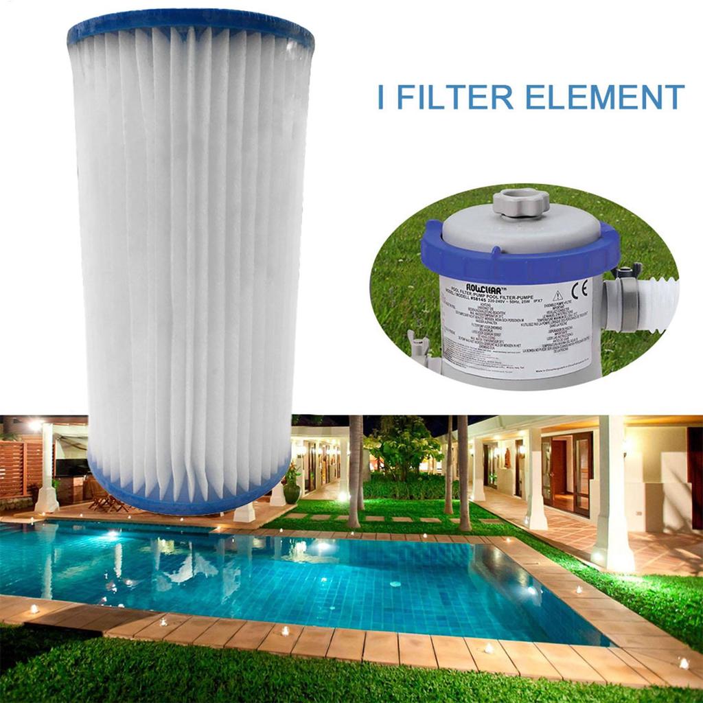 Type A or Type C Filter Cartridge Pool Replacement Filter Cartridge for Swimming Pool Daily Care