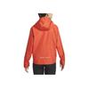 Nike Solid Logo Print Pullover Hoodie Jacket Women jackets Orange DM7566-861