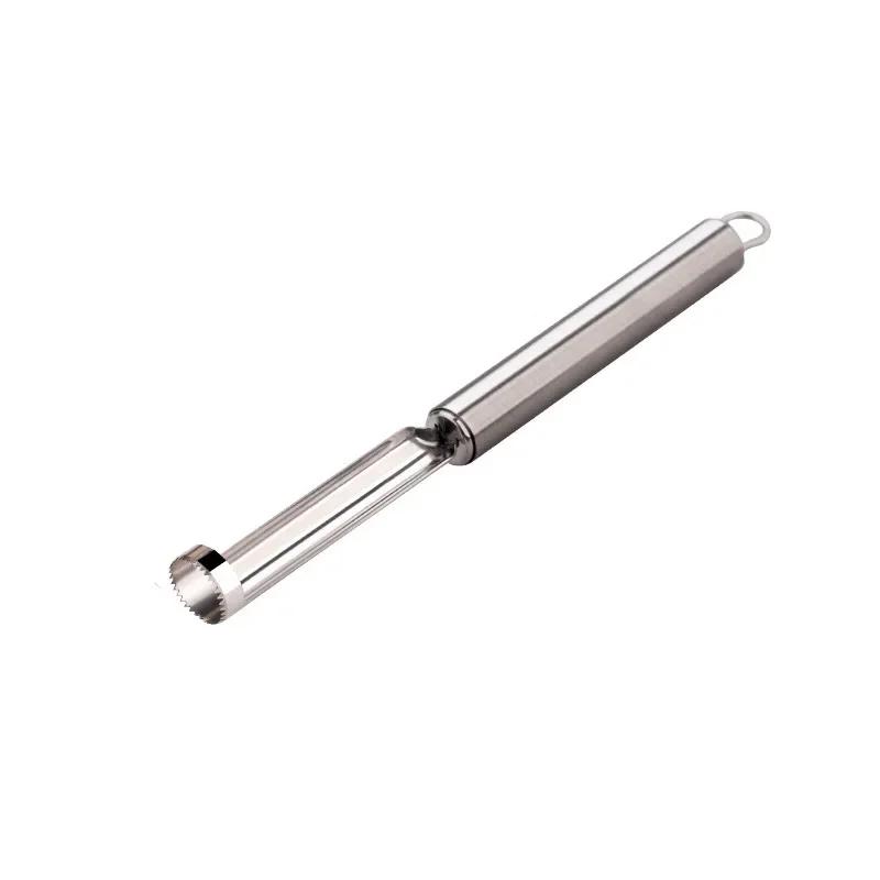 1 יחידה פלדת אל-חלד מסיר ליבות פירות תמרים אדומים תפוח אגס מסיר ליבות וגרעינים פירות סכין פורס כלי פירות וירקות