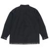 Uniqlo Jil Sander Collaboration Series Solid Color Casual Long Sleeve Shirt Men Shirts Black 446428-09