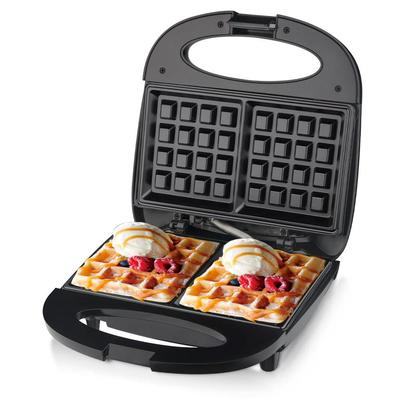 850W Haushalt Tragbare Elektrische Frühstücksmaschine Doppelseitige Heizung Waffeleisen Multifunktionale Sandwichmaschine