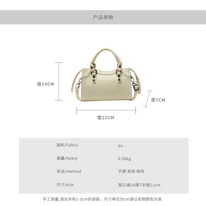 Premium handbag bag women's new oil wax leather locomotive bag pillow bag shoulder messenger bag