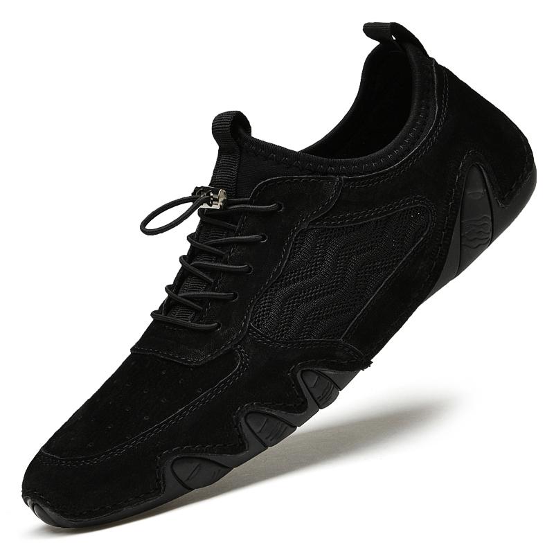 

Мода Новые мужские дышащие и удобные кроссовки для бега Повседневный мужской стиль Комфорт Мягкая подошва Мужская обувь для прогулок на свежем воздухе и вождения 44 чёрный