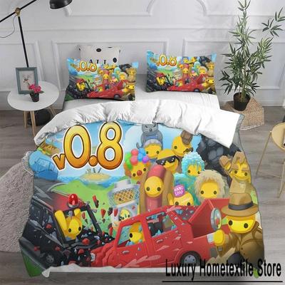 Impresión 3D Wobbly & Life Individual Doble Completo Queen King Edredón Anime Cubrecama Funda de Almohada 2 3 Piezas Funda Nórdica Juegos de Cama