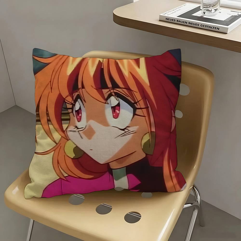 1pc Lina Inverse Anime Characters Pillow Case Fashion Square Pillowcase Bedroom Sofa Room Ins Decoration Leisure