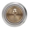 Copper Security Lock Round Anti Theft Interior Door Mechanical Lock Cylinder for Iron Wooden Safety Doors with 3 Keys