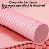 Myofascial Release Roller EVA Foam for Yoga Pilates, Textured Muscle Massage Roller, High Density Back Pain Physical Therapy Deep Tissue Massager,