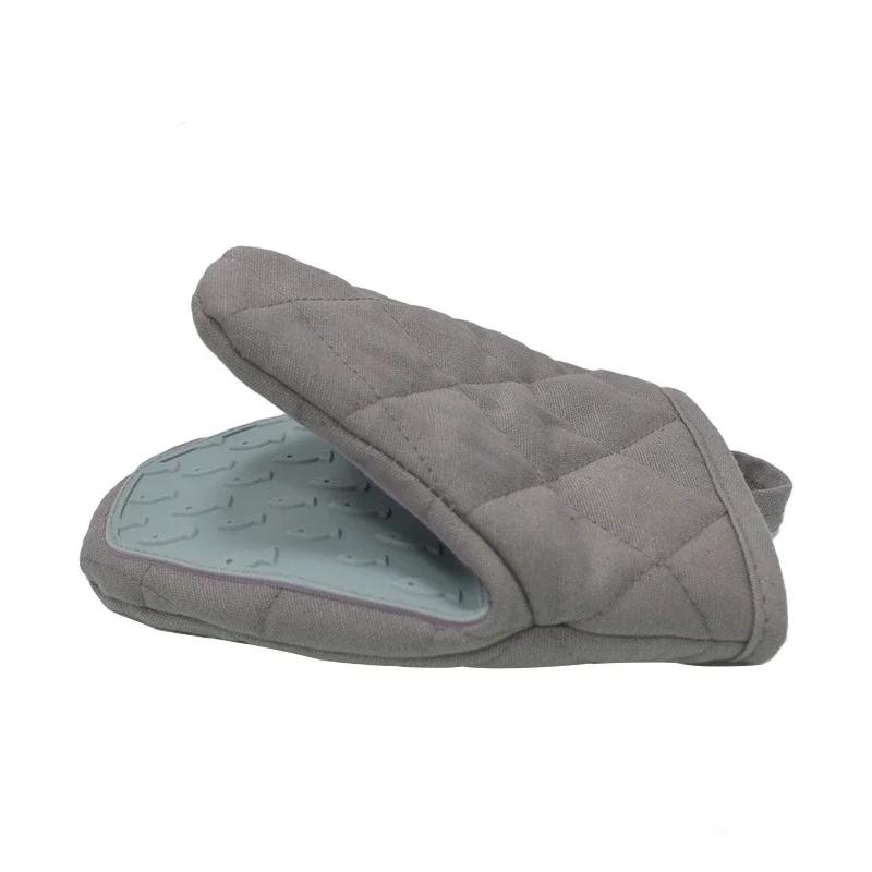 1PC Kitchen Silicone Oven Gloves Heat Resistant Anti-scalding Anti-slip Mitts Tray Dish Bowl Holder Baking Insulation Hand Clip