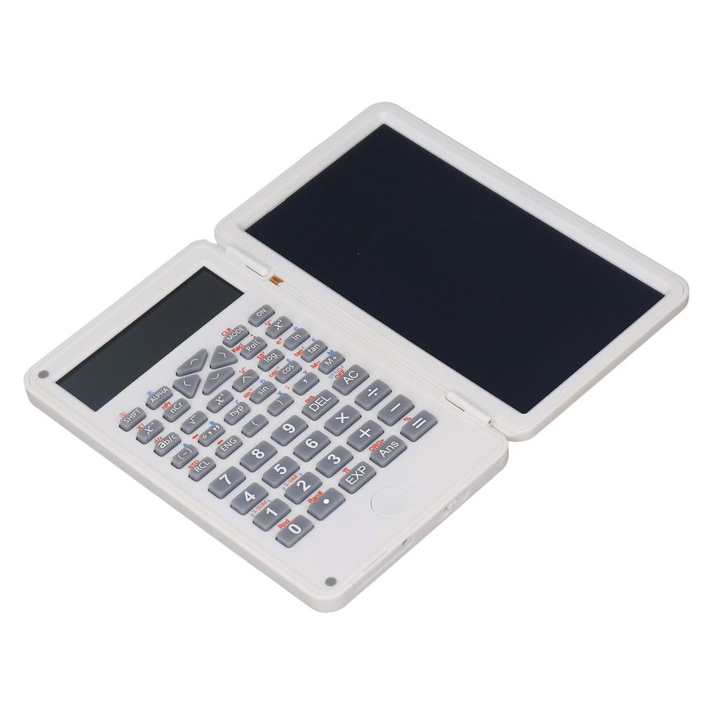 Scientific Calculator Multifunctional Function Calculator with Erasable Writing Board for Business Office Education