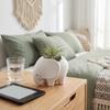 Animal Design 3D Printed Elephant Flowerpot Small Cactus Plant Holder  Living Room TV Cabinets