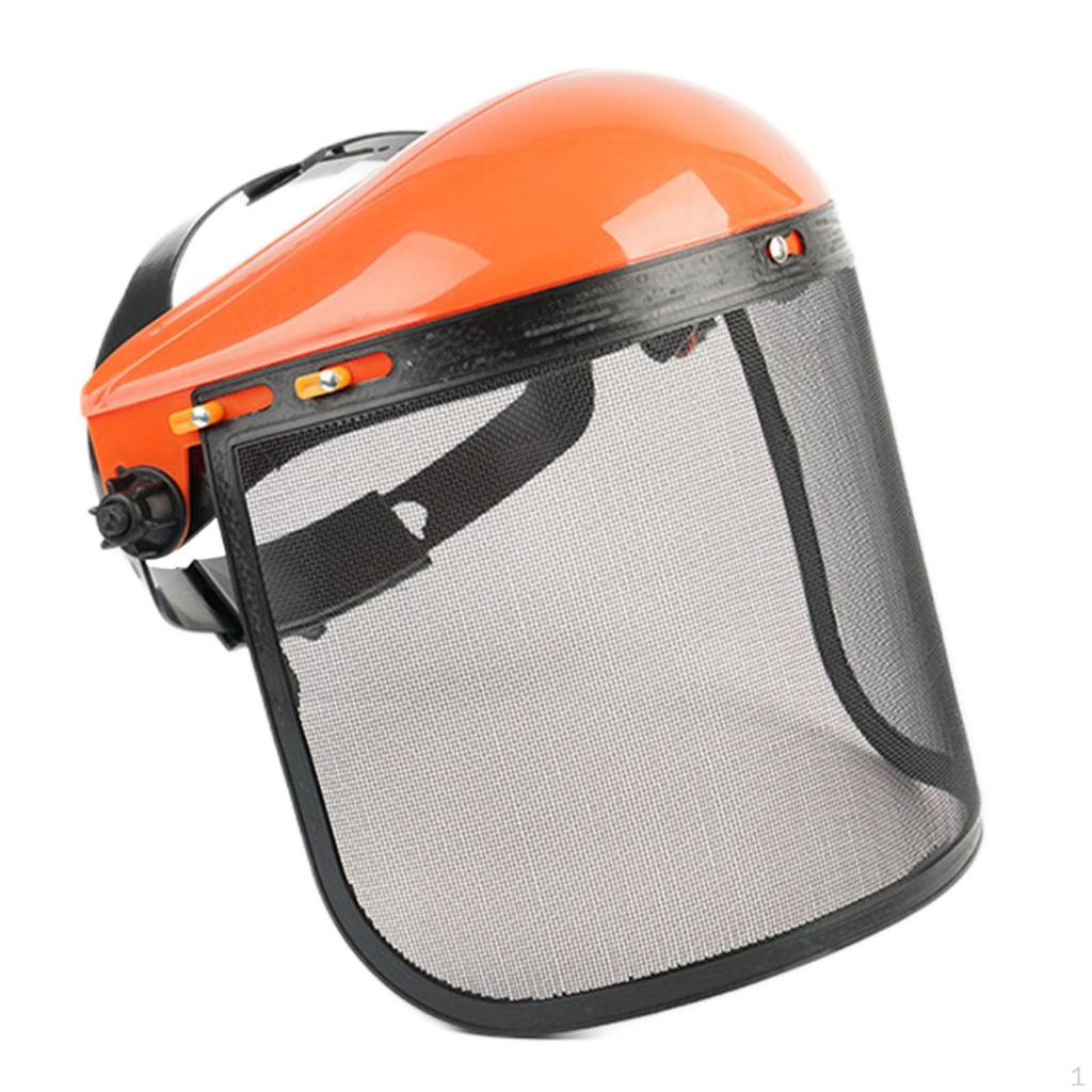 , Safety Hard Hat Metal Mesh for Forestry Electric Cutting Shears