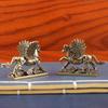 2026 Chinese Zodiac Horse Statue Bronze Horse Living Room Tea Table Sculpture Home Decorations Desktop Decoration  Metal Craft