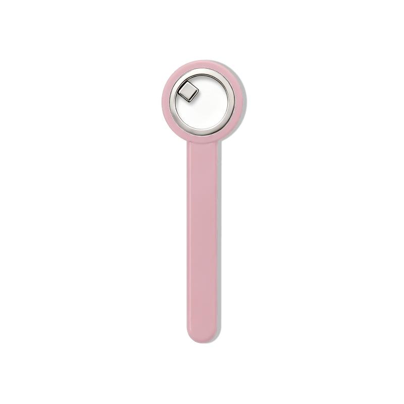 

1Pc Cat Eye Nail Magnet Ring Magnetic Tool With Handle For Cat Eye Gel Polish Diy Nail Art Manicure Tools рожевий