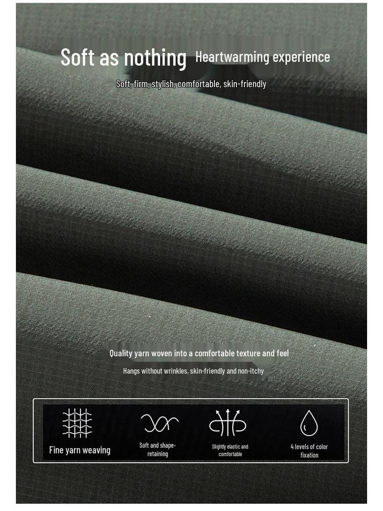 Men's Hooded Down Jacket with Stripes - Winter Casual Outerwear for Cold Protection and Mountaineering