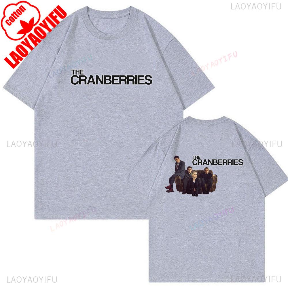 80s 90s The Cranberries Linger 1993 Alternative Rock Lyrics Unisex T-shirt Graphic T Shirts Vintage T Shirt Summer Cotton Tees