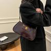 Maillard retro portable commuter bag women's 2025 new trendy tote bag large capacity shoulder armpit bag