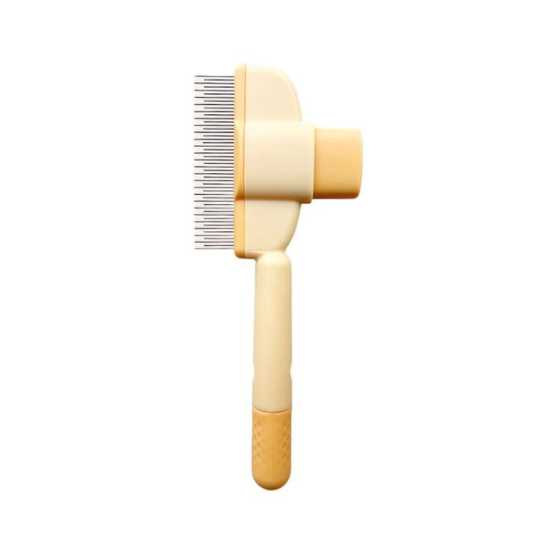 Macaron Color Pet Self-Cleaning Rake Comb for Cat and Dog Hair Removal