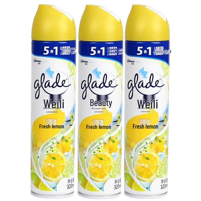 Jiali Fresh Lemon Air Freshener Spray
