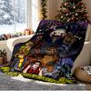 Five Nights at Freddy's Pattern Blanket for Home Decoration, Bed, Sofa, Car Travel, Camping, Suitable for All Seasons, Birthday Christmas Gift