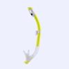 Maschera da Immersione in Silicone per Bambini e Adulti con Snorkel - Lente in Vetro Temperato HD, Montatura Grande
