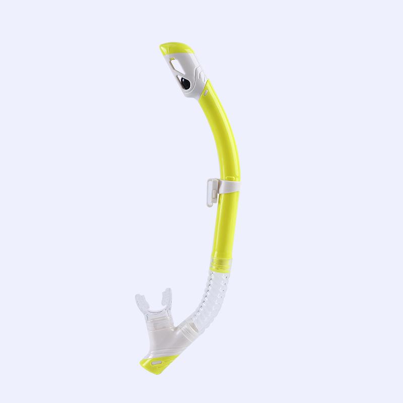 Maschera da Immersione in Silicone per Bambini e Adulti con Snorkel - Lente in Vetro Temperato HD, Montatura Grande