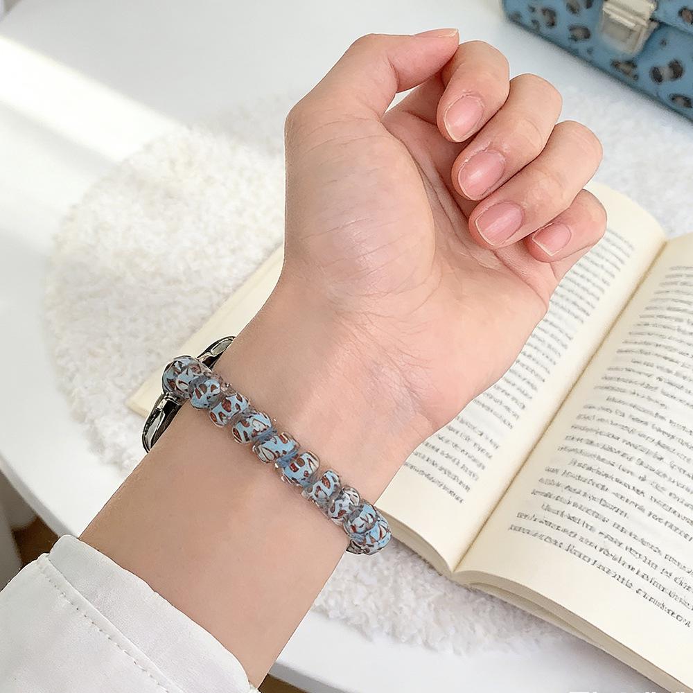 

Leopard Print Lanyard & Hair Tie for Apple Watch Ultra/SE Women’s Strap 38/40/41mm - Small