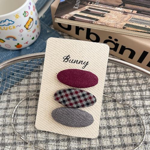 3pcs Fabric Water Drop BB Clip Polka Dot Hair Clip Hairpin Cute Children Hairpin Bangs Side Clip Headwear Girls Hair Accessories