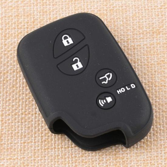 4 Button Silicone Auto Car Key Fob Shell Cover Case For LEXUS RX350 2010-2014