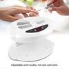 Hot & Cold Air Nail Dryer Warm Cool Nail Polis Drying Fan Manicure Tool White