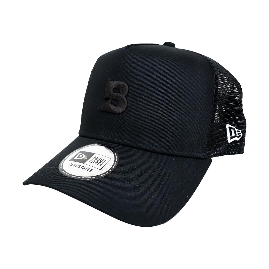 

Кепка NEW ERA Bluestorm Сетчатая кепка тракера Черная [Bluestorm] × чёрный