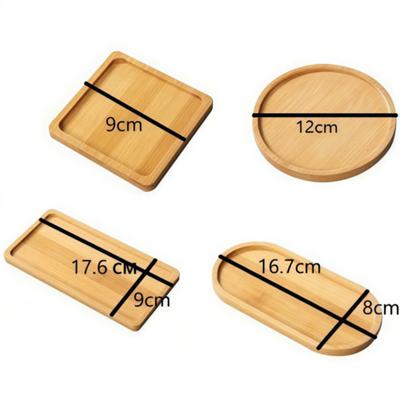 Various Bamboo Trays, Flower Pot Trays, Cup Pads, Seat Pads, Anti-slip Pads, Table Decoration Trays, Creative Mats, Cup Pads