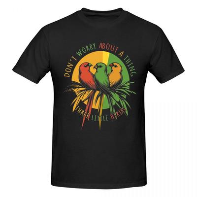 Three Little Birds Funny T Shirts Graphic Y2k Unique Tees Unisexs Wounisex T Shirts Clothes
