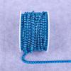 Glass Crystal Rhinestones Chain Sew on Trimming Colorful Rhinestone Chains for Dress Decoration