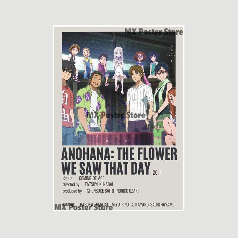 Demon Slayer White Paper Poster Classic Japan Anime Series Art Cartoon Painting Sticker for Home Bar Art Wall Decorative Mural