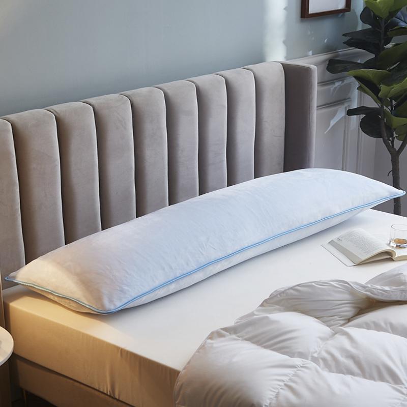 1Pcs Soft Flannel Long Pillow Case Large Size Comfortable Lover Sleeping Pillow Cover 120/150/180cm Bedding Body Pillowcase