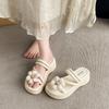 Fashion Beach Shoes Slippers Casual Slides Sabot Luxury Flat Summer Scandals Flat Shoes Female Slippers Casual Slides Summer Clogs Woman