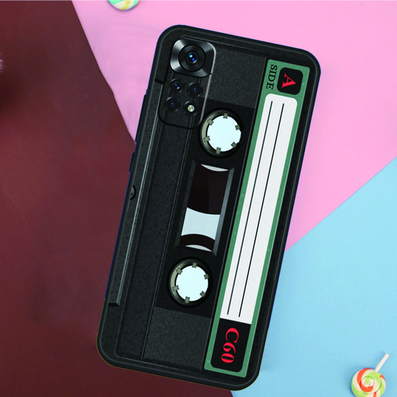 

Retro Cassette Tape Vintage Cover For Xiaomi Redmi Note 14 13 12 9 10 11 Pro 9S 10S 11S 12S Redmi 14C 10C 12C 13C Case Redmi 9C