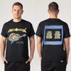 T-shirt Unisex Estiva Manica Corta Vestibilità Slim con Grafica di Helloween Cotone Puro Marca di Moda Casual di Lusso Vintage