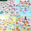 30Pcs a Set 3D DIY Puzzles Toys Mini Aircraft Tanks Animal Dinosaur Model Paper Jigsaw Puzzles for Kids Early Educational Toy